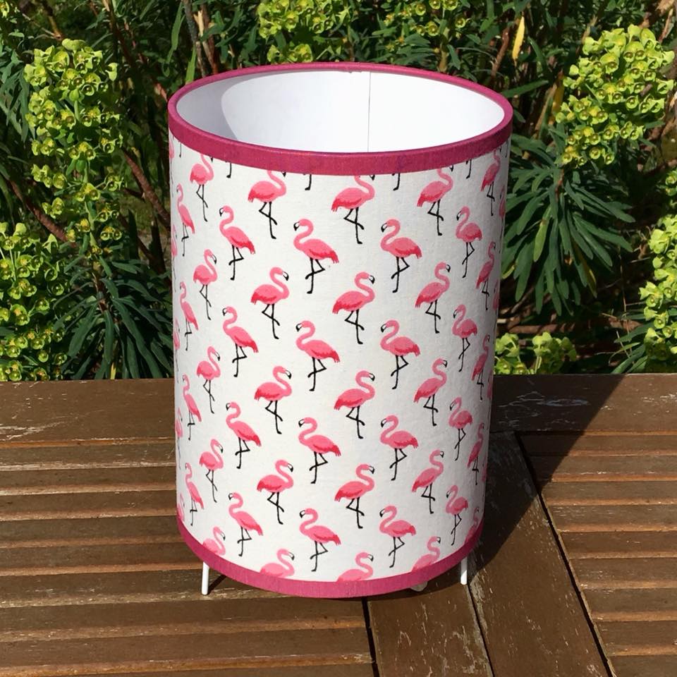 Tissu flamants roses 1 vue 2