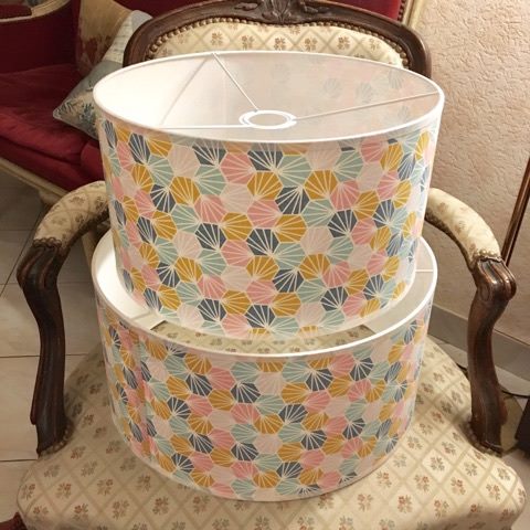 Tissu japonais muticolore vue 3