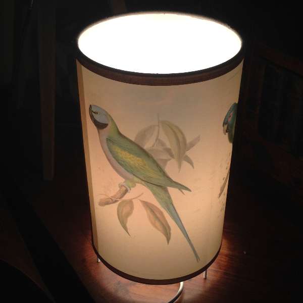 Lampe à poser oiseaux vue 2