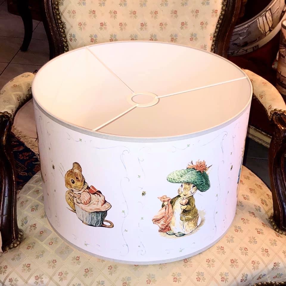 Abat-jour thème Beatrix Potter vue 5