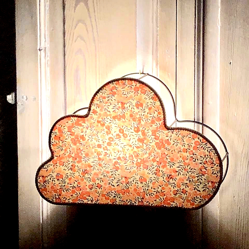 Applique liseuse forme nuage vue 2