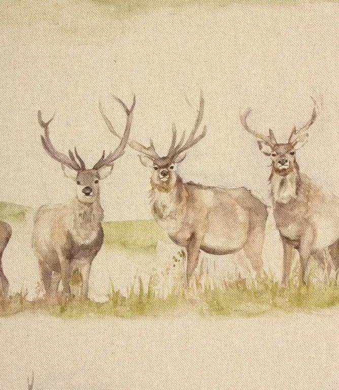 Tissu cerfs vue 3