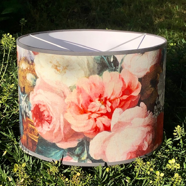 Tissu fleurs anciennes vue 4
