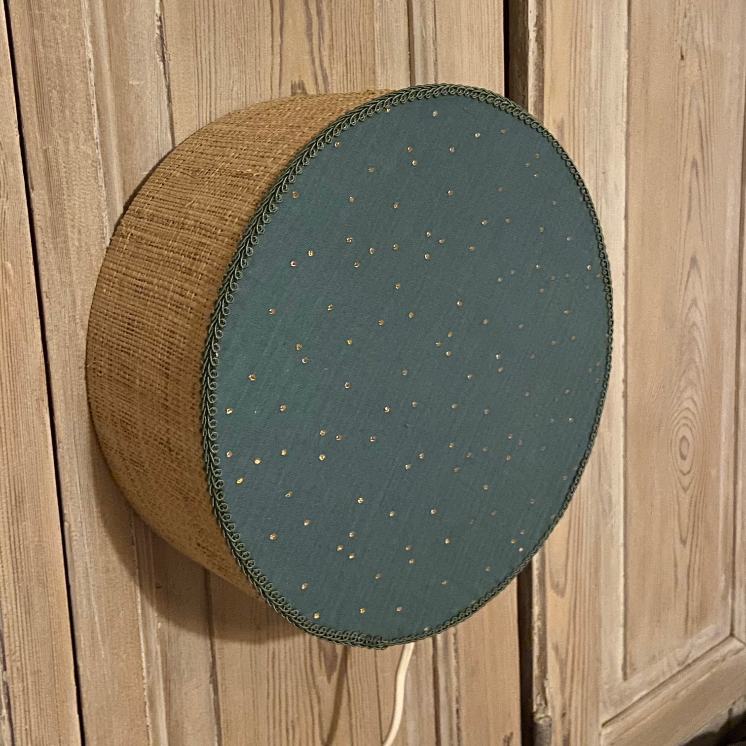 Applique tambour doube gaze et rabane vue 5