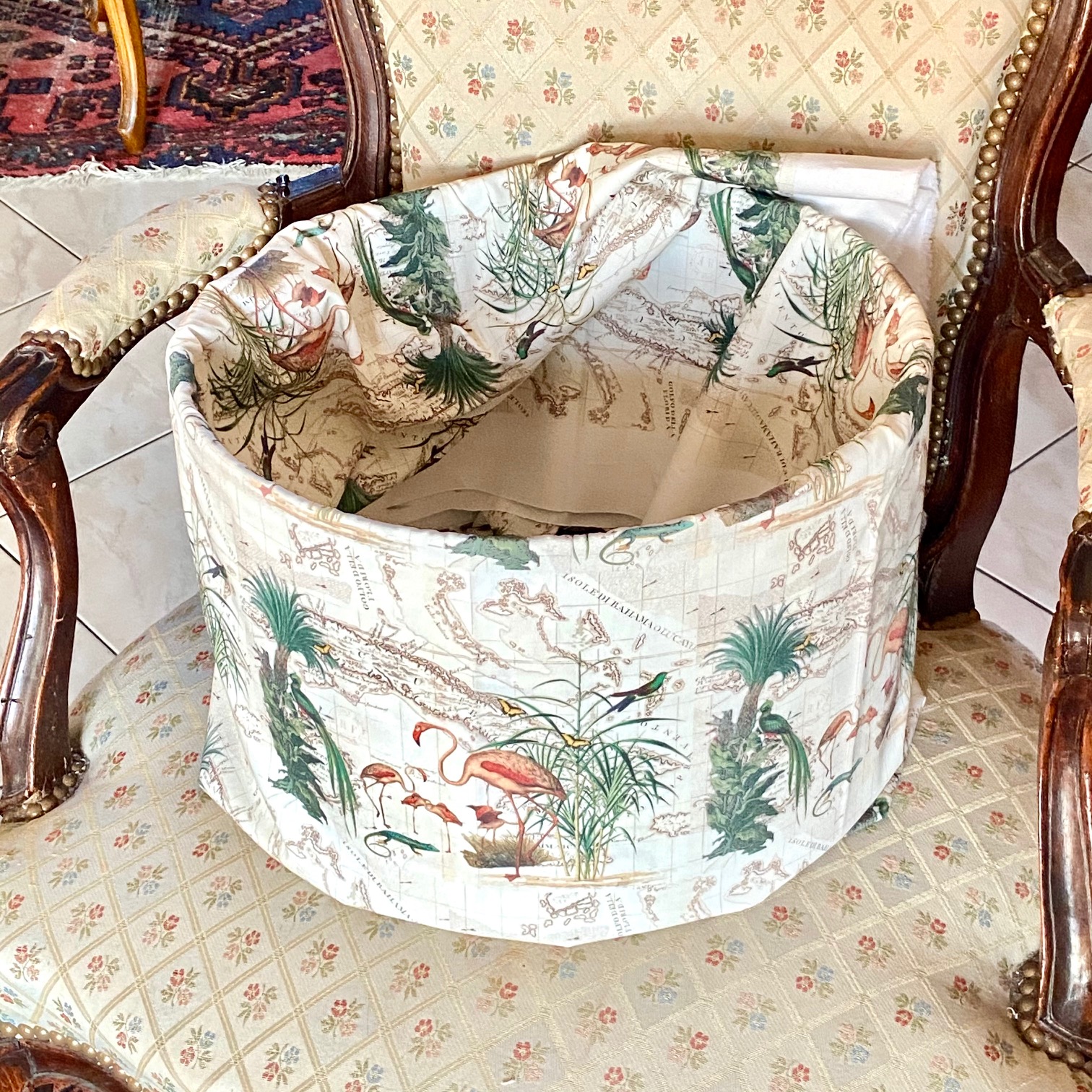 Tissu Cuba Libre, création l'Esprit des Lumières vue 3