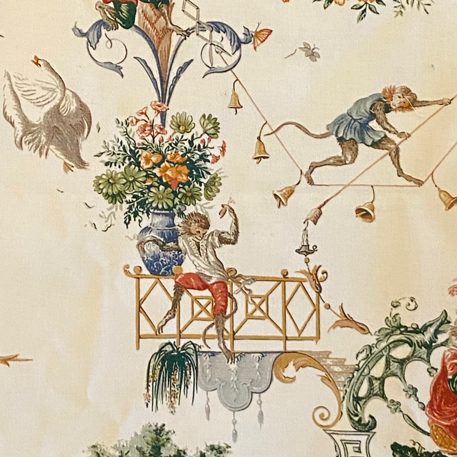 tissu "La singerie" Pierre Frey vue 5