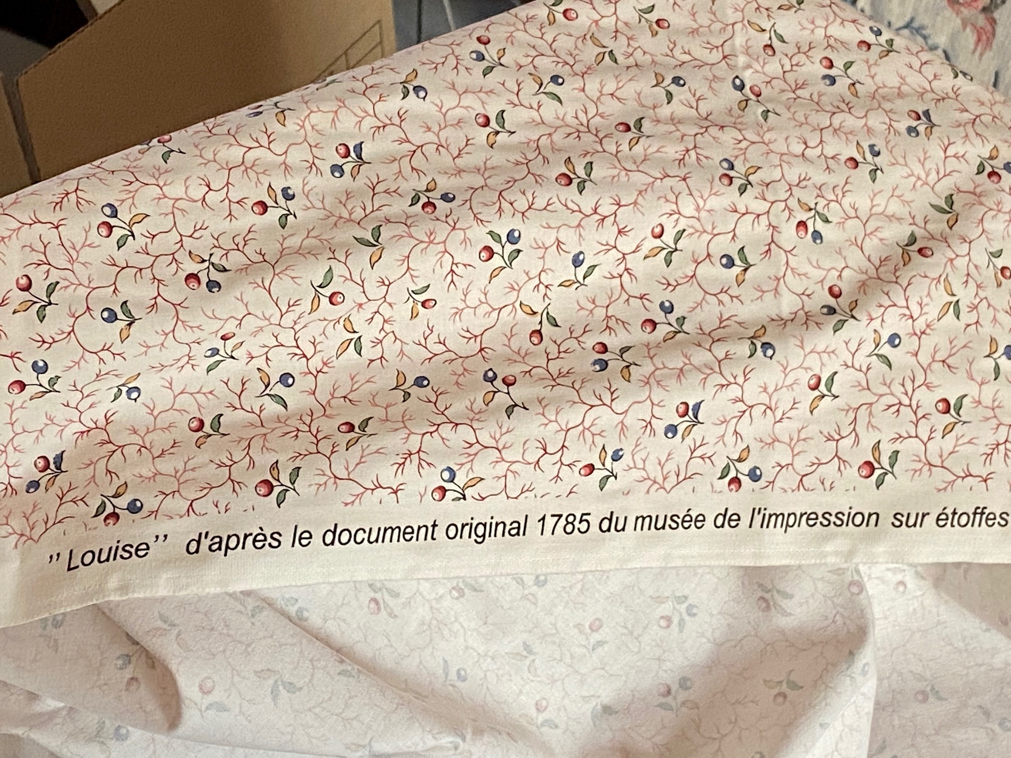 Tissu Louise (Casal) vue 2