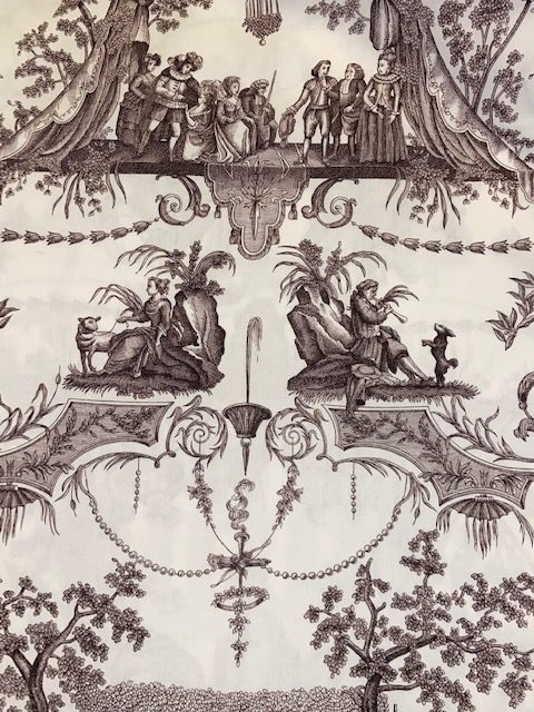Tissu le mariage de Figaro (Pierre Frey) vue 4