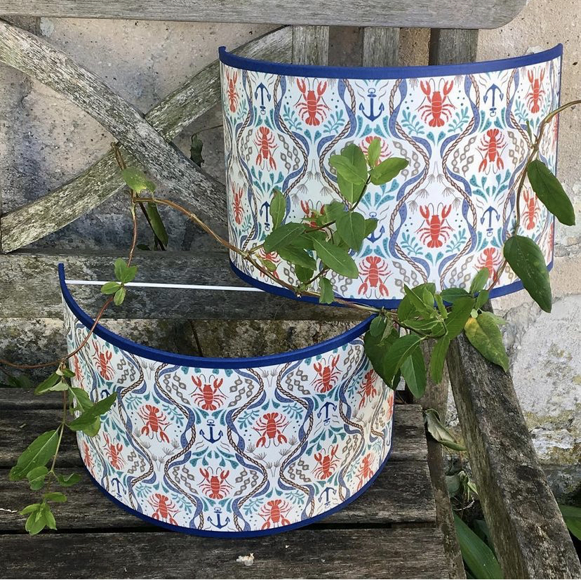 Tissu homards, quantité limitée vue 2