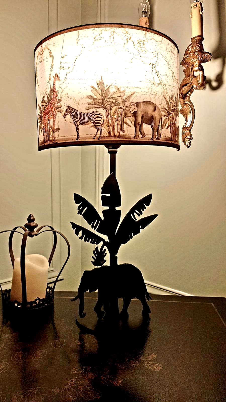 Lampe silhouette personnalisable vue 3
