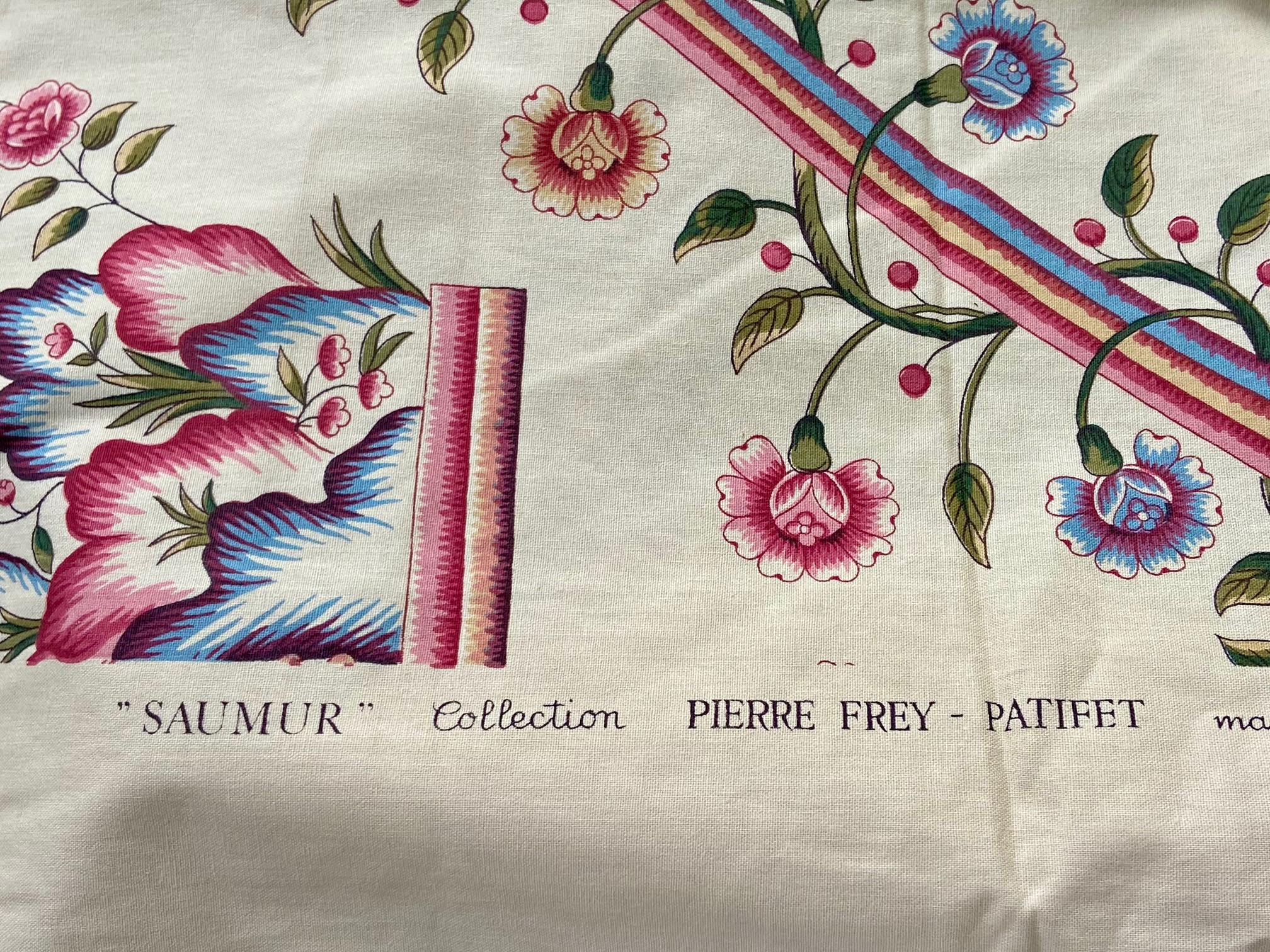 Tissu Saumur, Braquenié vue 2