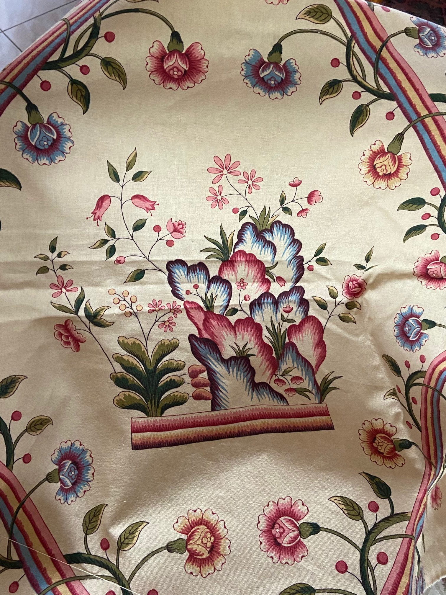 Tissu Saumur, Braquenié vue 4