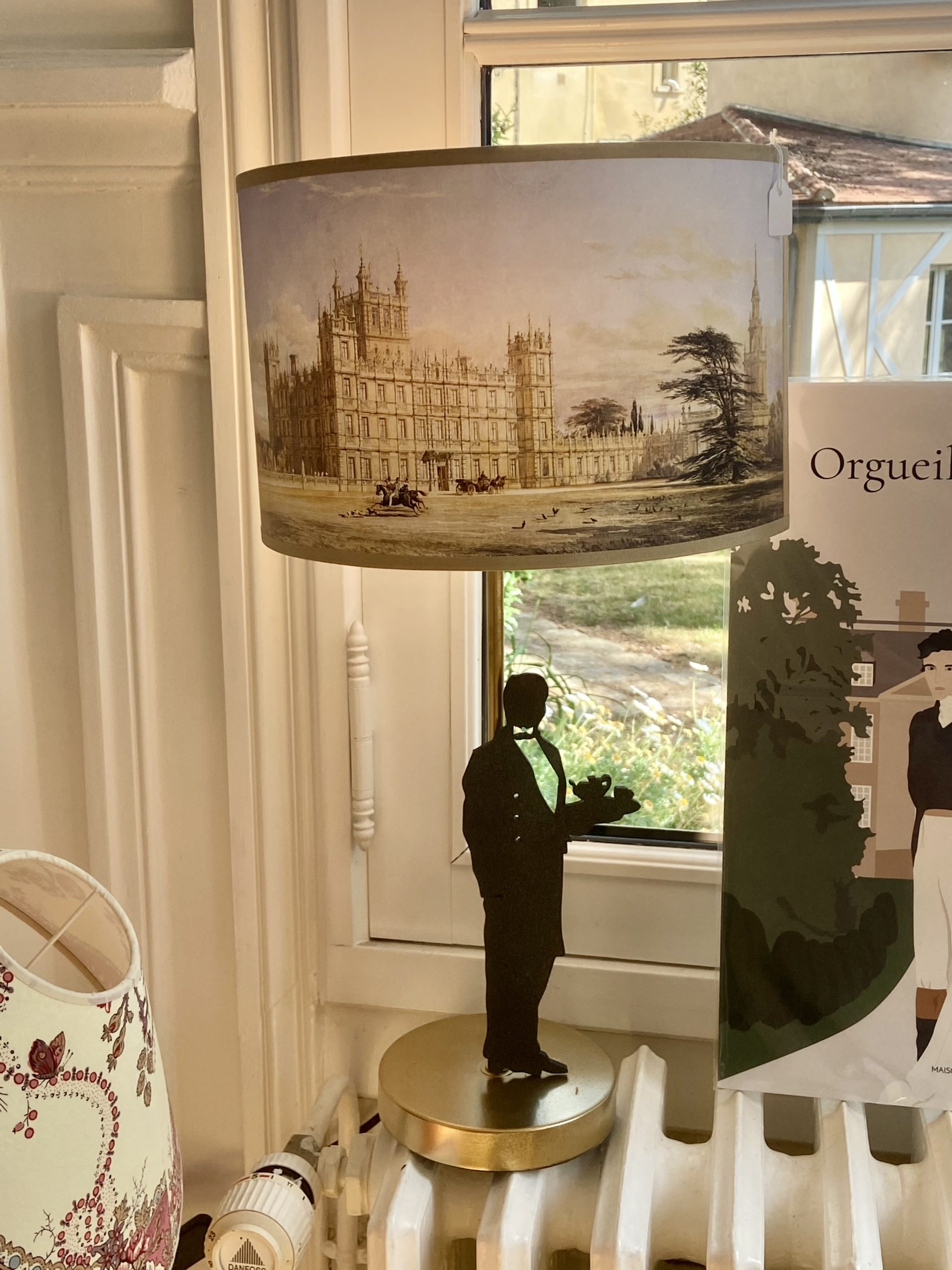 Lampe silhouette Downton Abbey vue 3