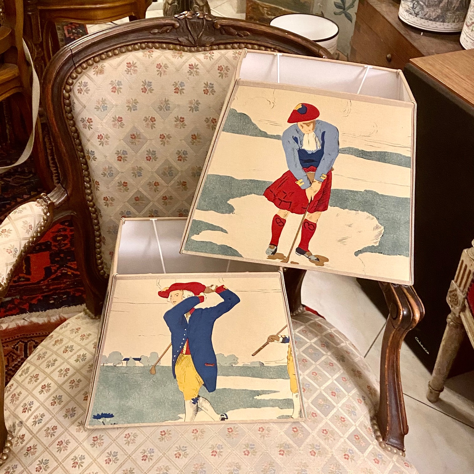 Tissu "Partie royale" Pierre Frey vue 2