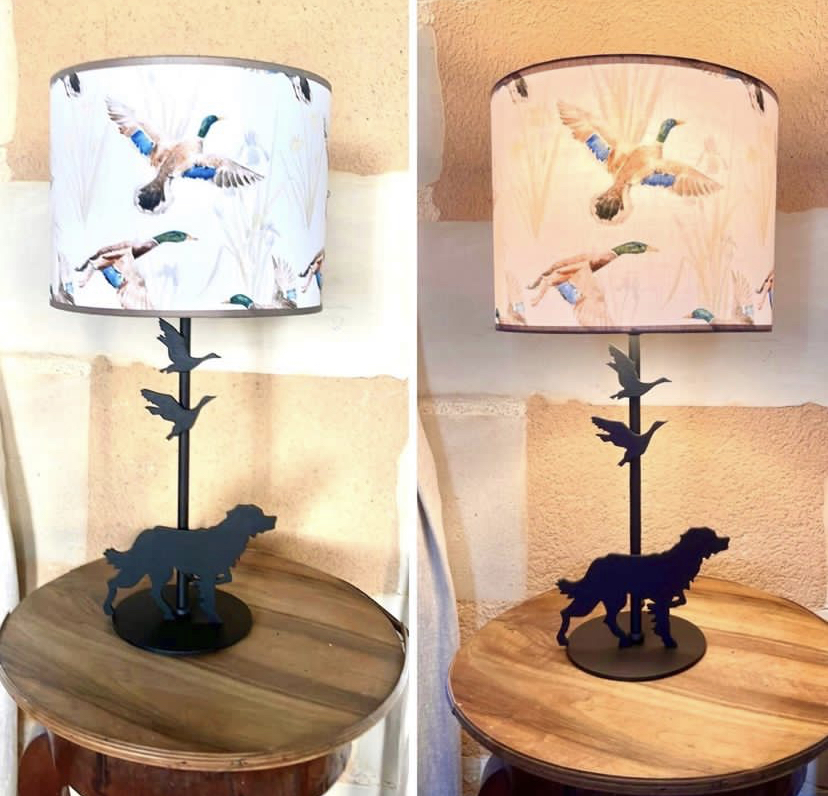 Tissu canards chasse vue 2
