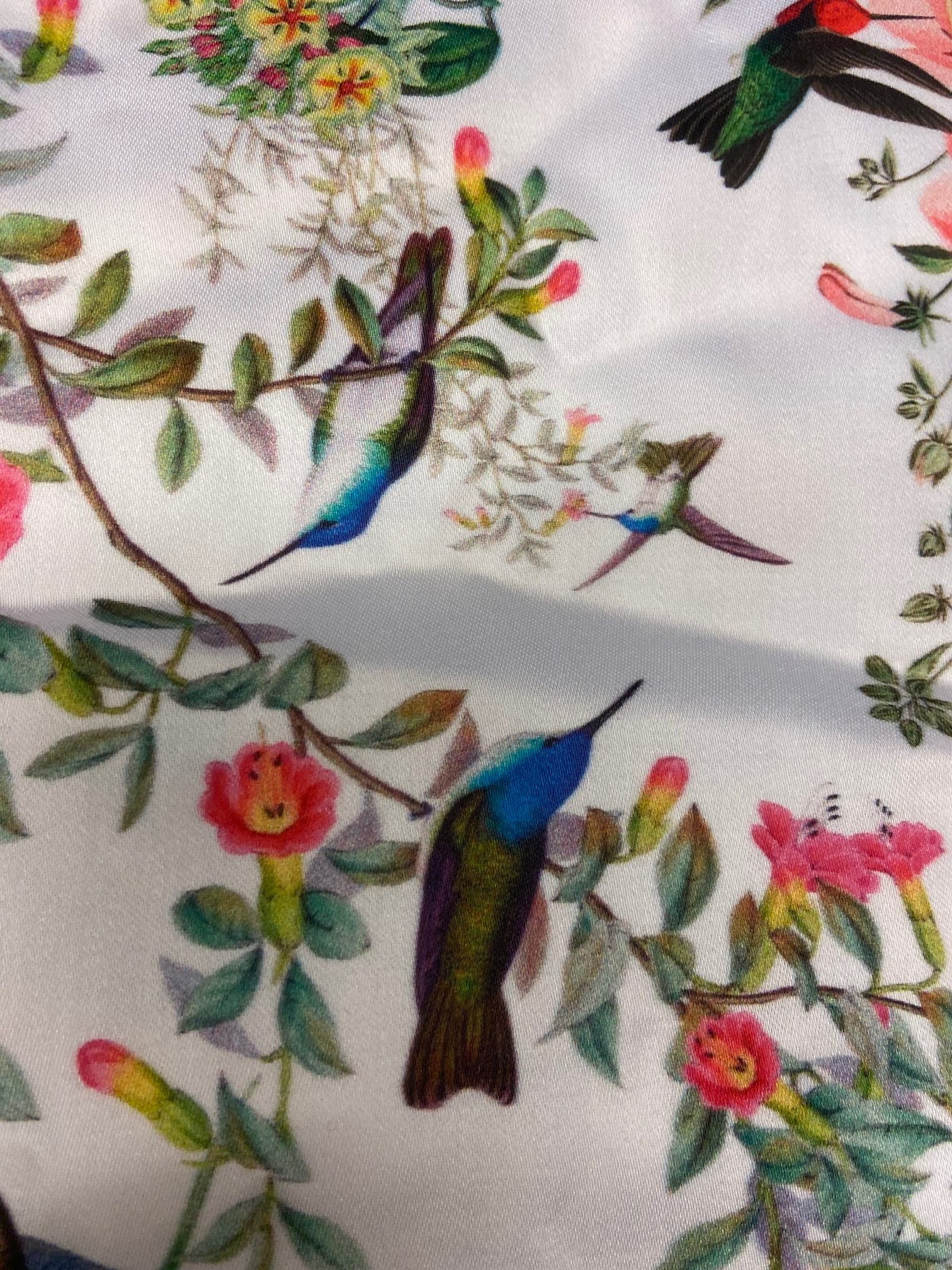 Tissu colibris petits motifs vue 3