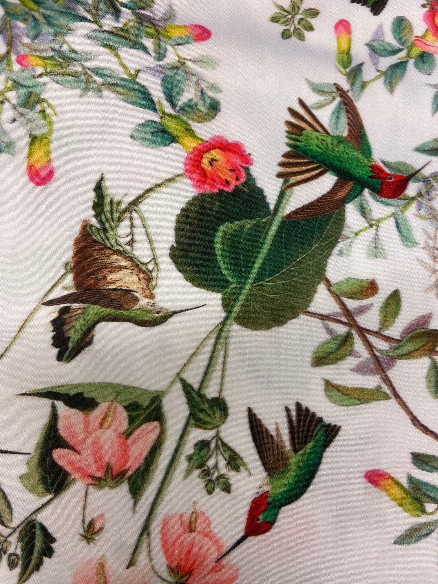 Tissu colibris petits motifs vue 4