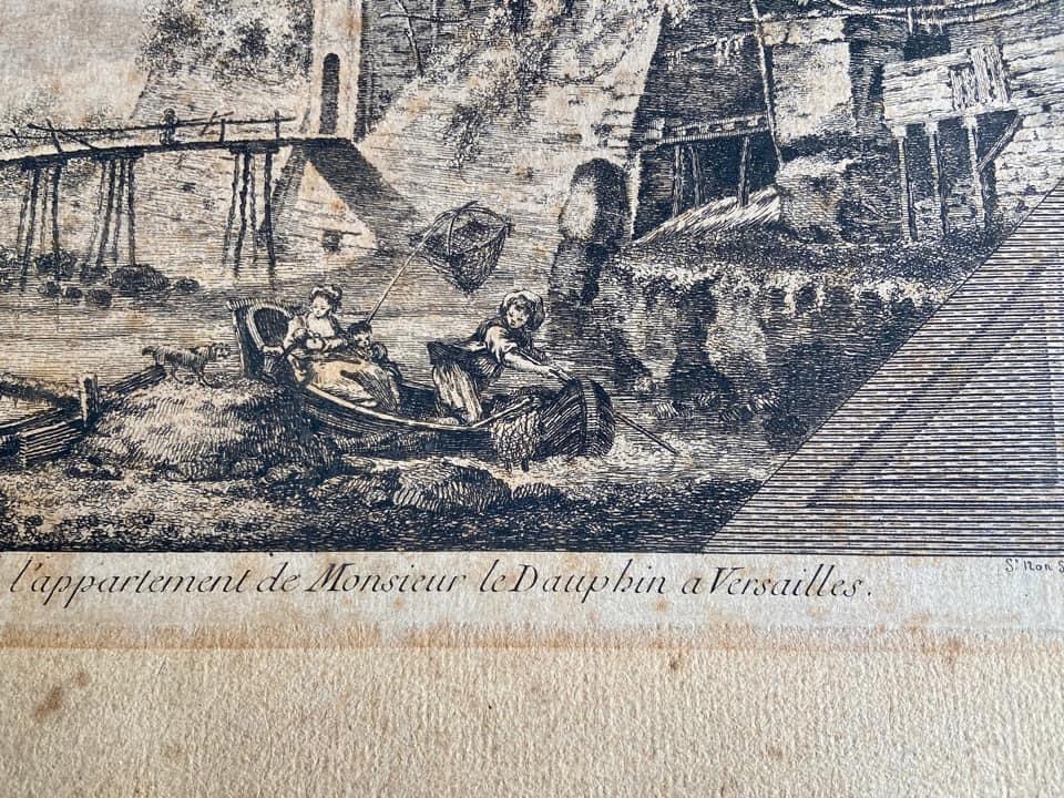 Grande gravure d'après Boucher vue 3