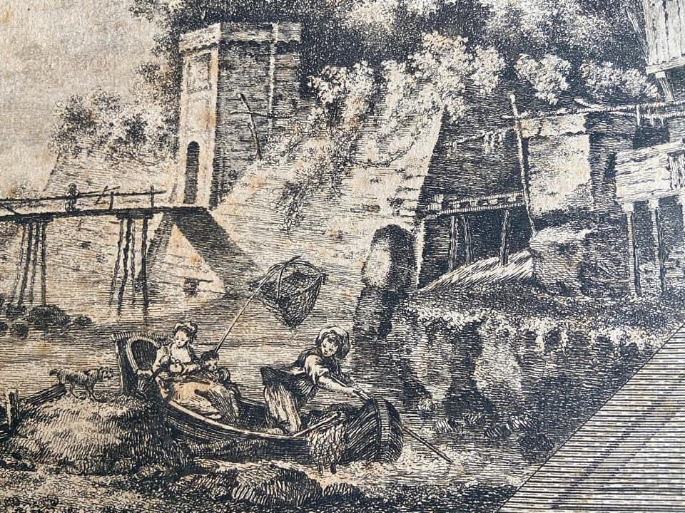 Grande gravure d'après Boucher vue 4