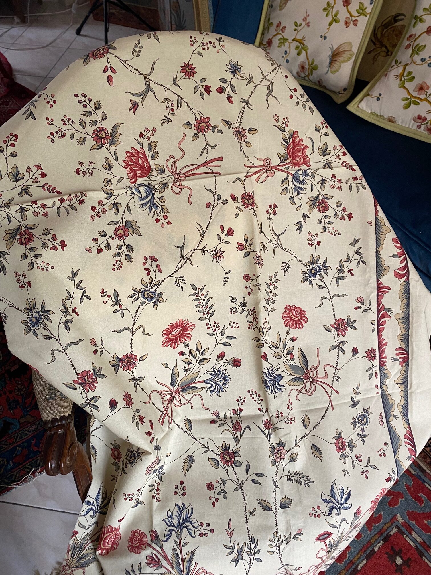 Tissu Toile Cheverny - Braquenié vue 2