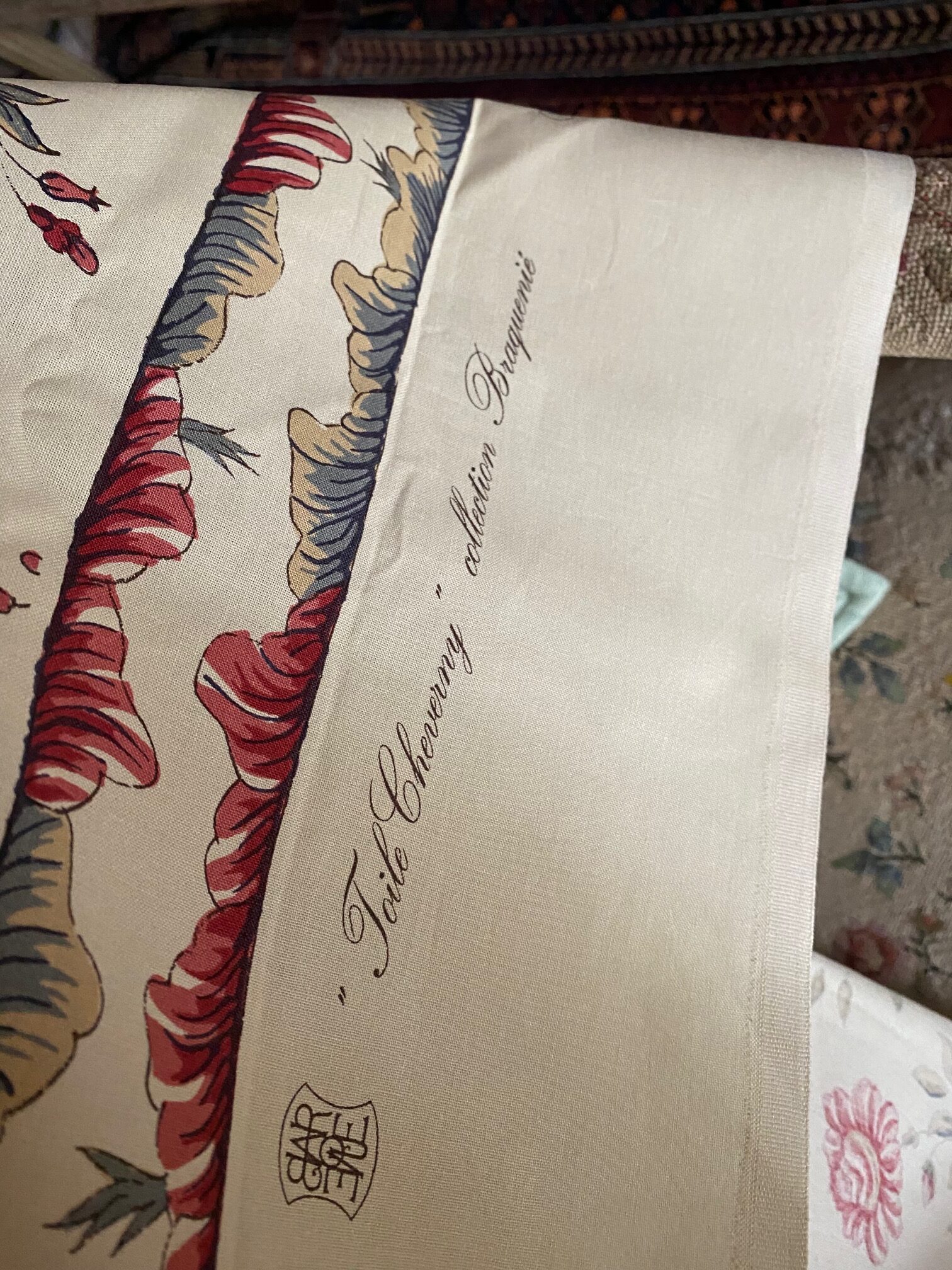 Tissu Toile Cheverny - Braquenié vue 4