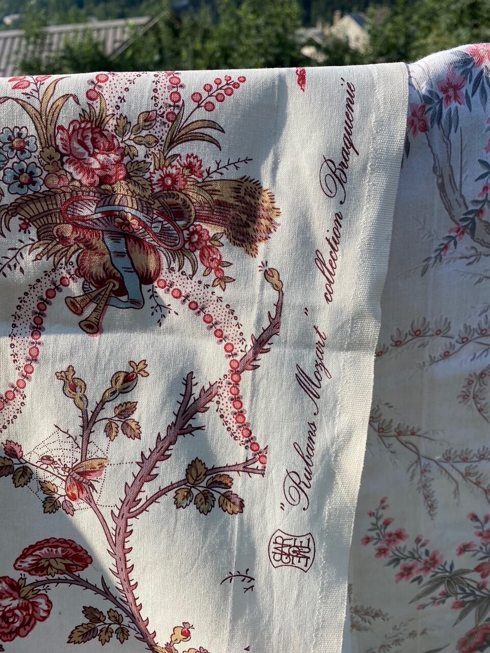 Tissu Rubans Mozart - Braquenié vue 5