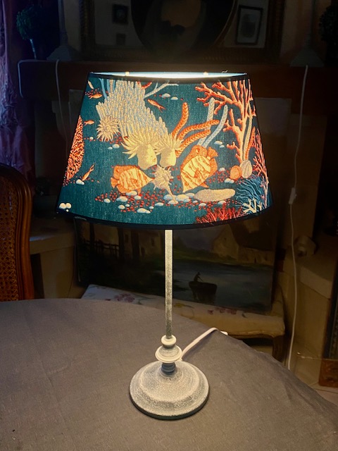 Tissu "le monde du silence" vue 2