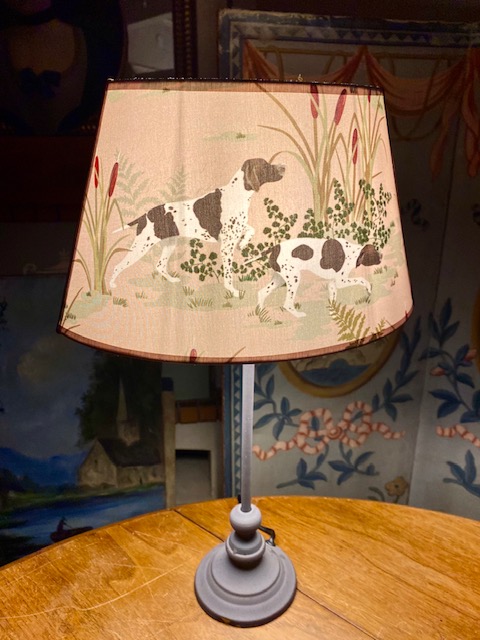 Tissu chiens de chasse vue 2
