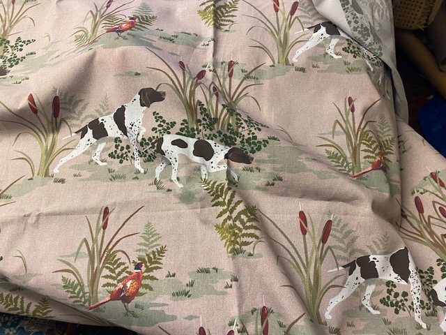 Tissu chiens de chasse vue 3