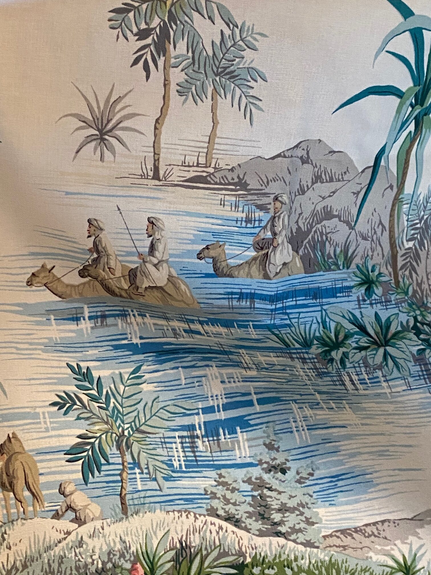 Tissu "Alexandrie" Pierre Frey, coupon vue 4