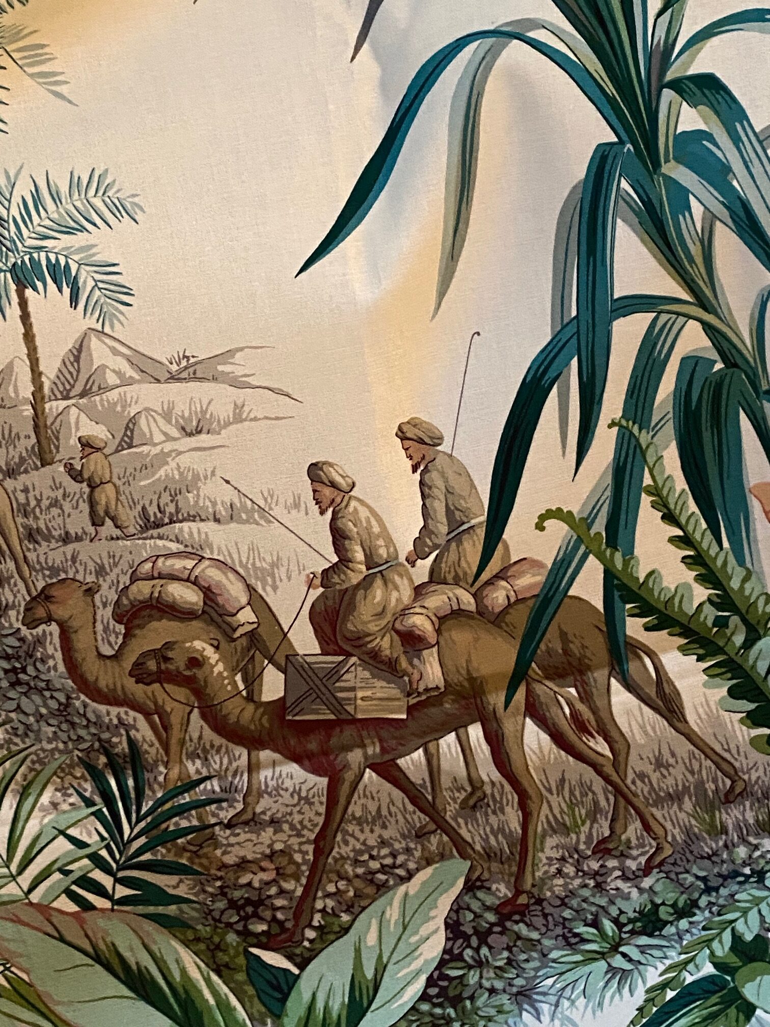 Tissu "Alexandrie" Pierre Frey, coupon vue 5