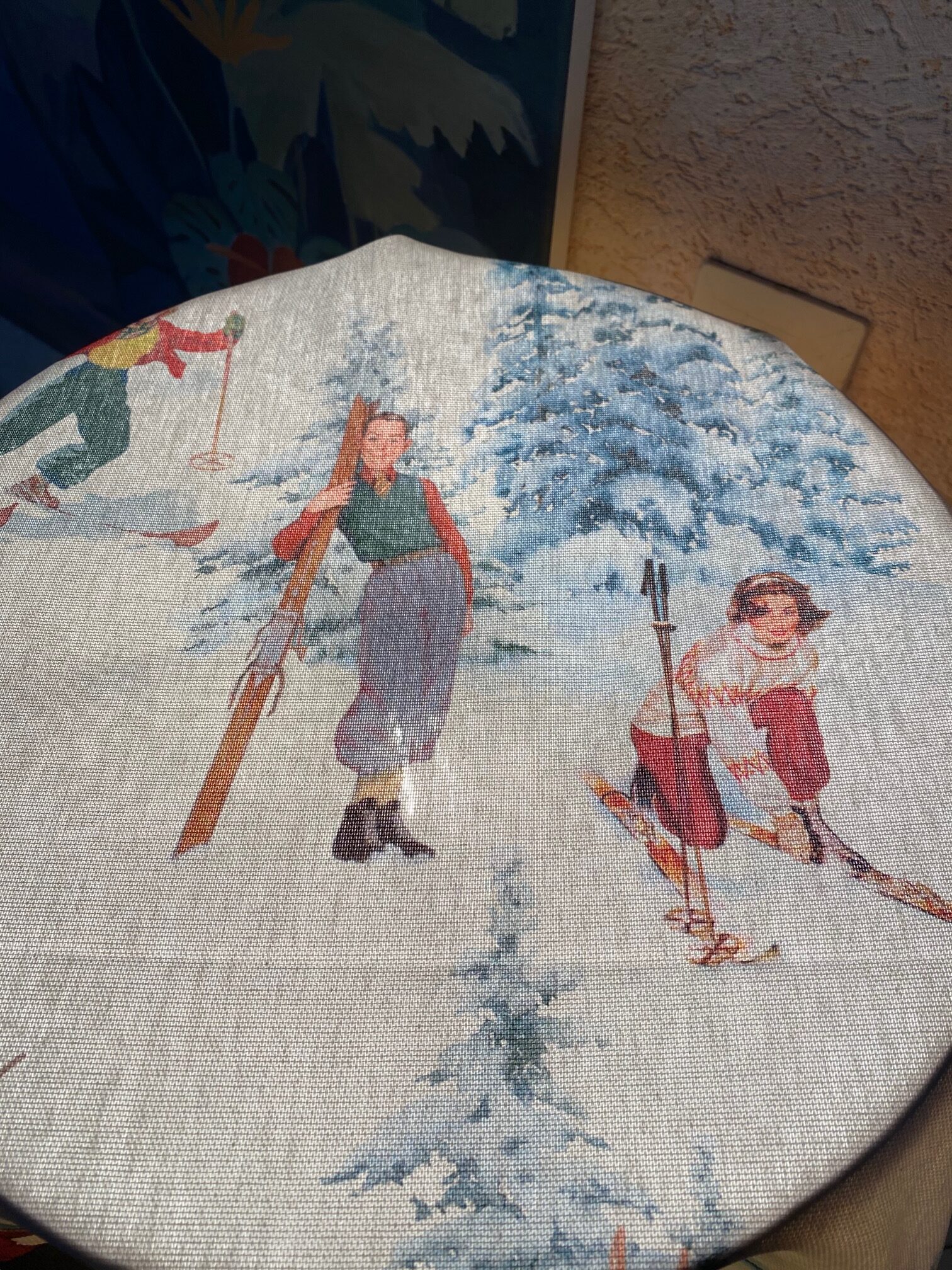 tissu ski vintage vue 4