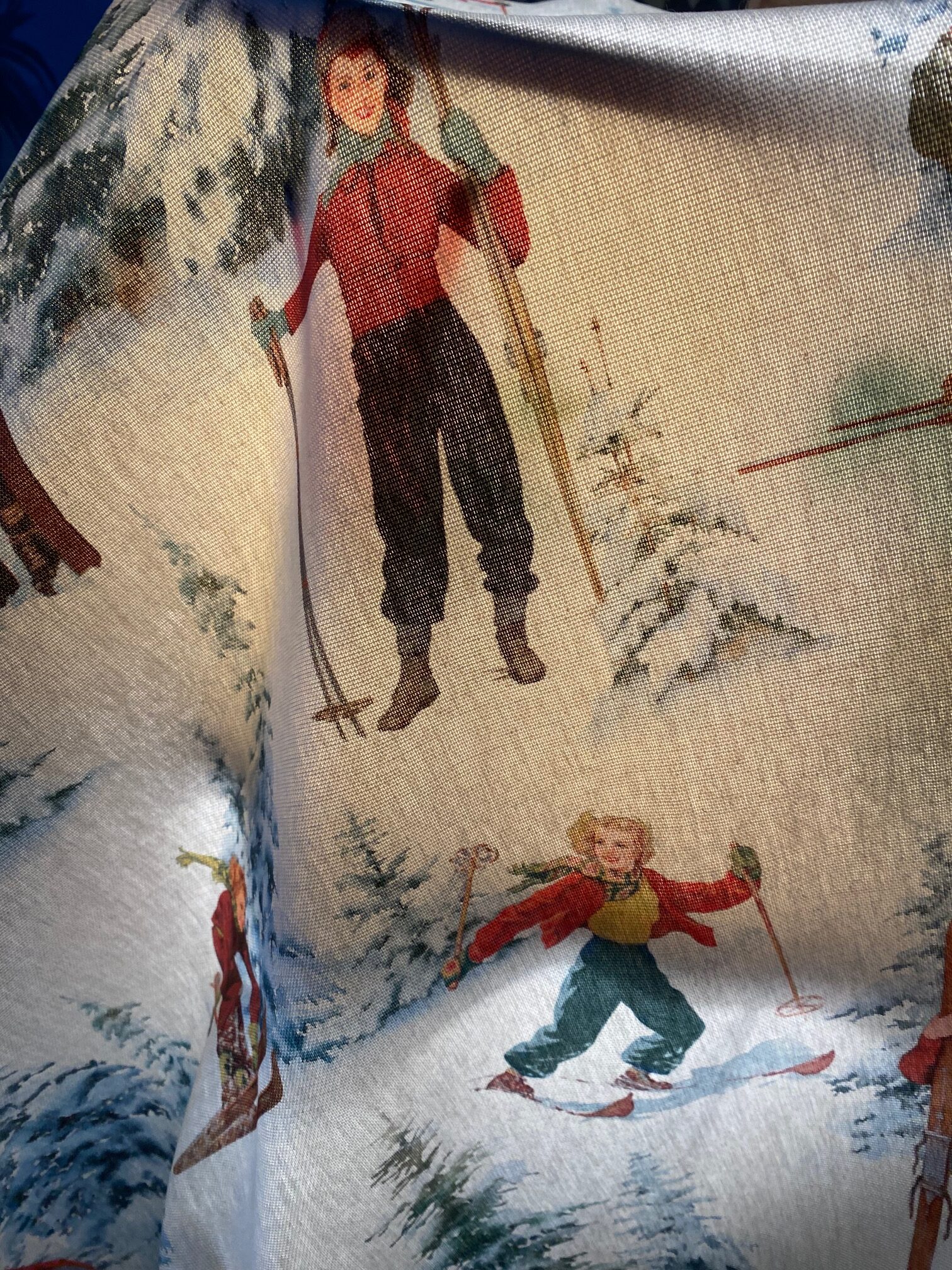 tissu ski vintage vue 5