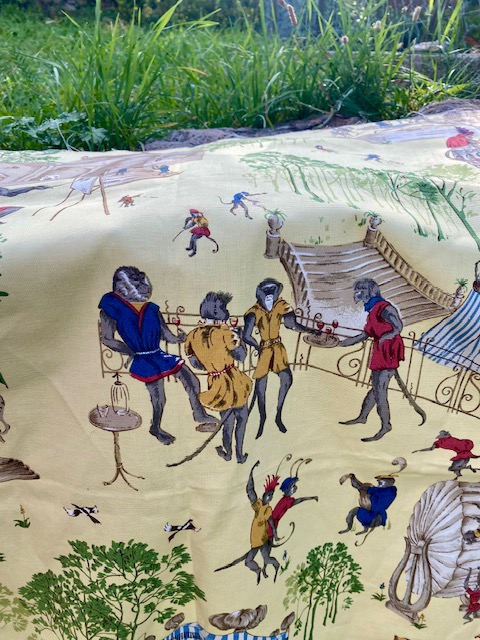 Tissu "Monkey Mayhem" Brunshwig & Fils vue 3