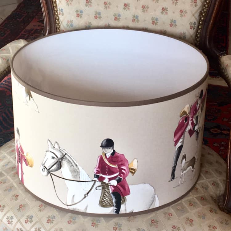 Tissu Chasse à courre (grands motifs) vue 4